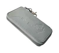 YUPEIUKLI Spinner Spoon Baits Storage Leather Bag Trout Fly Fishook Fish Hook Hard Case Fly Fishing Lures Bag Fishing Accessory
