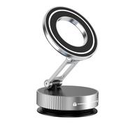 YUPEIUKLI Windshield Magnetic Smartphone Mount Bracket with 360 Degree Rotatable for Navigation Video Calls