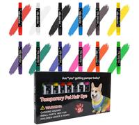 yupeuooe Dog Dye - Color Marker for Puppy,Vibrant Shades Pet Grooming Dog Hair Dye Marker Kit for Costume Parties, Creative Coloring, Festival