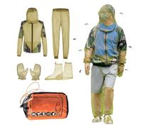yupeuooe Fly Suit - Full Body Fly Outfit,Jacket Pants Gloves Breathable Protection for Travel Beekeeping Camping Hiking Outdoor Fishing Gardening