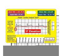 yupeuooe Nursing Badge Reference Cards | Nurse Cheat Sheet Badge Cards,Portable Ruler Supplies Measuring Tool for Hospital Medicine Clinical