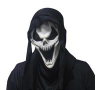 yupeuooe Scary Masque | Human Face Masques - Skull Costume Accessories for Family Gathering Festival Celebration Cosplay Stage Show Party Theater Performance