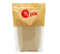 Yupik Grilled Pearl Couscous, 1kg, Canadian, Vegan, Kosher, Cholesterol Free, Sodium Free, Good Source of Protein and Fiber, Perfect for Soup, Salad and Side Dishes