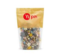 Yupik Mini Licorice Allsorts With Natural Flavoring, 2.2 lb