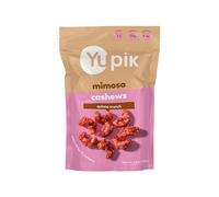 Yupik Orange Cranberry Mimosa Cashews 136g Kosher Made with Natural Ingredients Brunch Flavour Cocktail Inspired Snack Sweet Glazed Cashews with Puffed Quinoa Party Snack