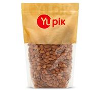 Yupik Raw California Almonds Large 1kg Gluten Free Kosher Vegan Natural Whole Nuts Unsalted Unsalted Unroasted Oil Free Rich in Fiber Nutritious Nuts Healthy Snacks