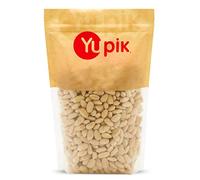 Yupik Whole Blanched California Almonds 1kg Skin-less Unsalted Gluten Free Kosher Raw Good Protein Source Fiber Iron and Calcium Low Carb Pack of 6