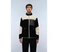 Yupik Zip-Up Fleece Jacket Black/White