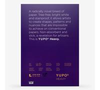 Yupo : Heavy Watercolour Paper Pack : 144lb (390gsm) : A3 : 5 Sheets : White