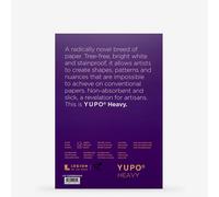 Yupo : Heavy Watercolour Paper Pack : 144lb (390gsm) : A5 : 5 Sheets : White