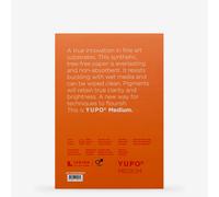 Yupo : Medium Watercolour Paper Pack : 74lb (200gsm) : A5 : 10 Sheets : White