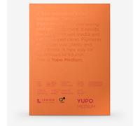 Yupo : Medium Watercolour Paper Pad : 74lb (200gsm) : 5x7in : 10 Sheets : White