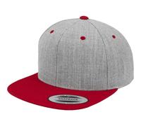 Yupoong Classic Snapback 2-Tone Baseball Cap Two Colored Wool Mix Contrasting