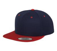 Yupoong Classic Snapback 2-Tone Baseball Cap Two Colored Wool Mix Contrasting