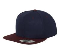 Yupoong Classic Snapback 2-Tone Baseball Cap Two Colored Wool Mix Contrasting