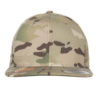 Yupoong Classic Snapback Multicam® Cap Army Military Camouflage Hat Flexfit