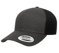 Yupoong Classics Retro Trucker Cap, Dark Heather, One Size