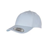 Yupoong Flexfit 5 Panel Snapback Cap in Blue Yupoong Blue One Size