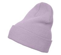 Yupoong Flexfit Heavyweight Long Beanie Winter Hat in Lilac Yupoong Lilac One Size