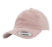Yupoong / Flexfit Low Profile Velvet Cap Curved Visor Dad Hat Suede Look