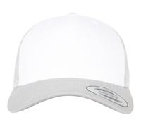 Yupoong / Flexfit Retro Trucker Colored Front Classic Canvas Snapback Mesh Cap