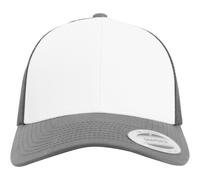 Yupoong / Flexfit Retro Trucker Colored Front Classic Canvas Snapback Mesh Cap