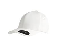 Yupoong Men's Flexfit Delta Waterproof Cap in White | Size: S/M Yupoong White S/M