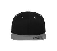 Flexfit 6089MT Two Tone Classic Snapback Cap Black/Silver Colour: Blac One Size
