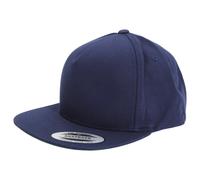 Yupoong Flexfit Unisex Plain Classic 5 Panel Snapback Cap (Pack of 2) RW6756