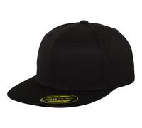 Yupoong Flexfit Unisex Premium 210 Fitted Flat Peak Cap (Pack of 2) RW6746