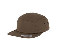 Yupoong Men's Classic 5 Panel Jockey Cap in Olive Yupoong Olive One Size