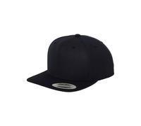 Yupoong Men's Classic Snapback Cap in Dark Navy Yupoong Dark Navy One Size
