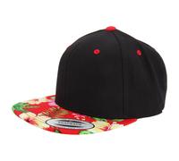 Yupoong Mens Fashion Print Premium Summer Flat Peak Snapback RW2888