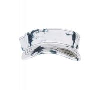 Yupoong Men's Flexfit Batik Dye Visor Cap in Black Yupoong Black One Size