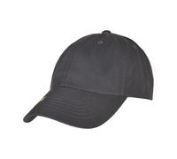 Yupoong Men's Flexfit Classic Dad Baseball Cap in Dark Grey Yupoong Dark Grey One Size