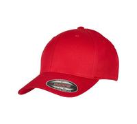 Yupoong Men's Flexfit Cotton Baseball Cap in Red | Size: S/M Yupoong Red S/M