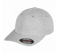 Yupoong Men's Flexfit Double Jersey Cap Pack of 2 in Grey | Size: S/M Yupoong Grey S/M
