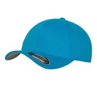 Yupoong Men's Flexfit Fitted Baseball Cap in Blue | Size: Large/XL Yupoong Blue L/XL