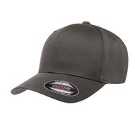 Yupoong Men's Flexfit Fitted Baseball Cap in Mid Grey | Size: S/M Yupoong Mid Grey S/M
