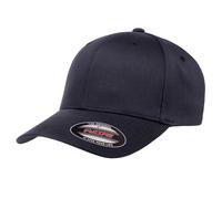 Yupoong Men's Flexfit Fitted Baseball Cap in Mid Navy | Size: Large/XL Yupoong Mid Navy L/XL