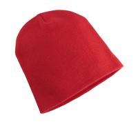 Yupoong Men's Flexfit Heavyweight Standard Beanie Winter Hat in Red Yupoong Red One Size
