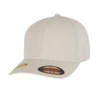 Yupoong Men's Flexfit Polyester Baseball Cap in Beige | Size: S/M Yupoong Beige S/M