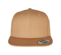 Yupoong Men's Flexfit Snapback Cap in Brown Yupoong Brown One Size