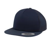 Yupoong Men's Foam Trucker Cap in Navy Yupoong Navy One Size