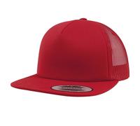Yupoong Men's Foam Trucker Cap in Red Yupoong Red One Size