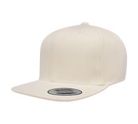 Yupoong Men's The Classic Premium Snapback Cap in Natural Yupoong Natural One Size