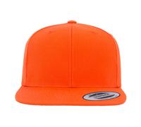 Yupoong Men's The Classic Premium Snapback Cap in Orange Yupoong Orange One Size