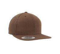 Yupoong Men's The Classic Premium Snapback Cap in Tan Yupoong Tan One Size