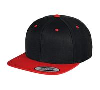 Yupoong Mens The Classic Premium Summer Flat Peak Snapback 2-Tone Cap RW2887