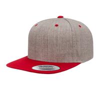 Yupoong Mens The Classic Premium Summer Flat Peak Snapback 2-Tone Cap RW2887